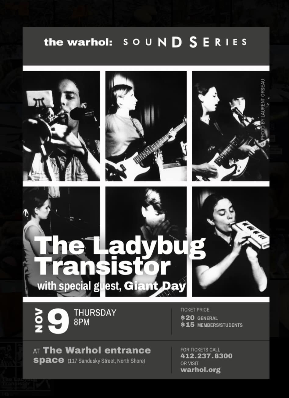 The Ladybug - Ladybug will visit The Andy Warhol Museum on November 9th ...