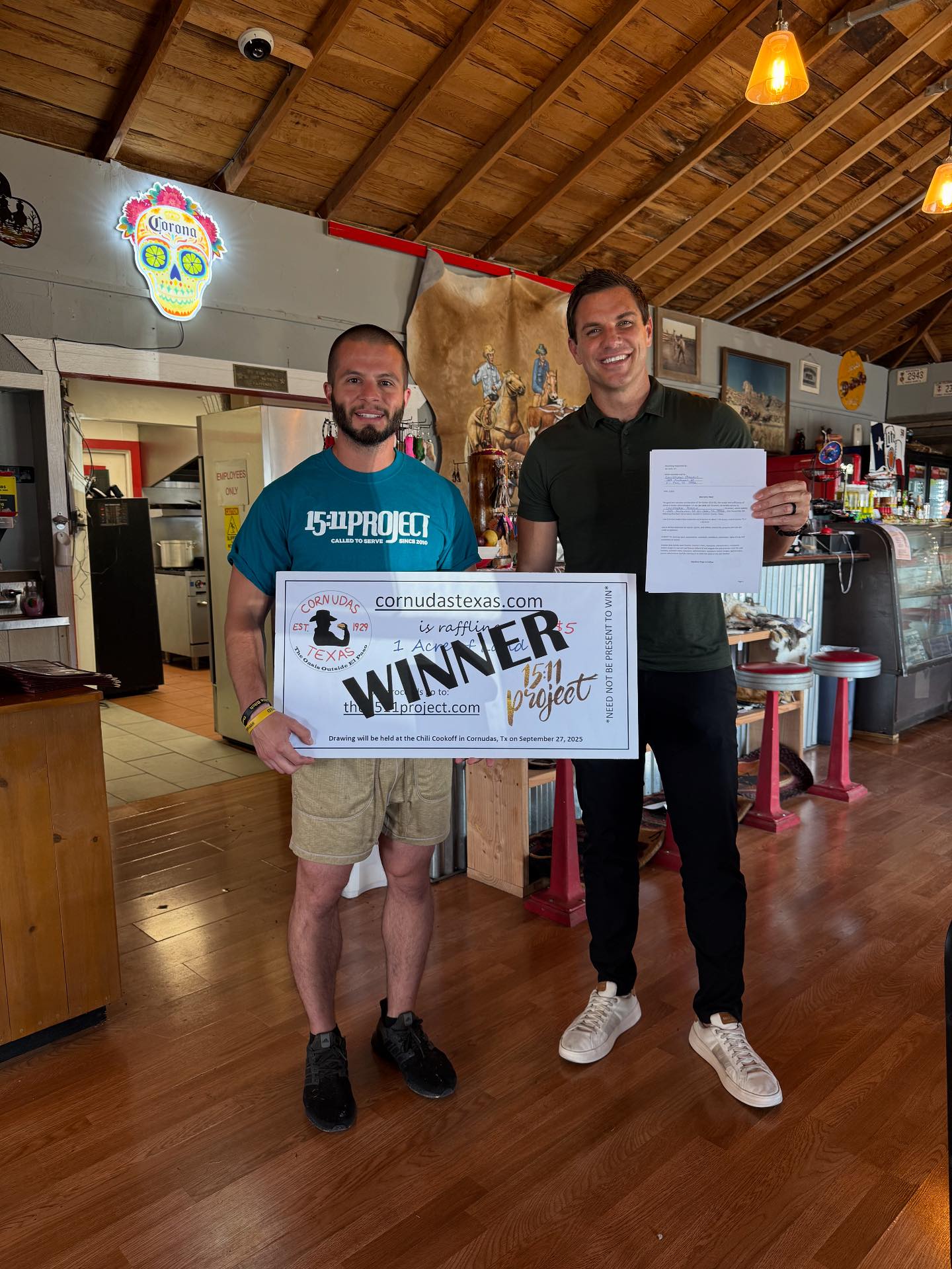 1511 Project - Congratulations to our Land Raffle Winner!... | Facebook