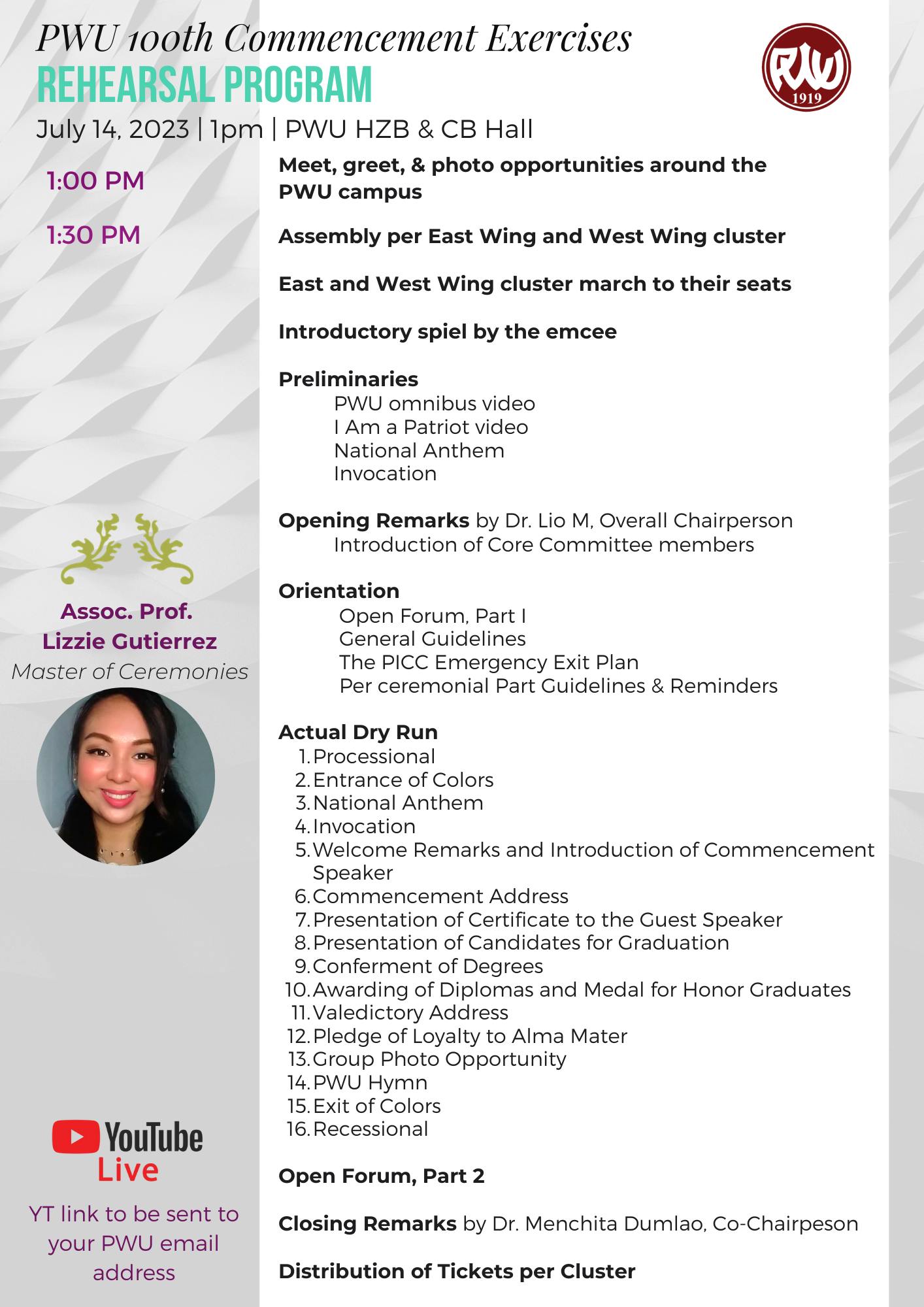 PWU- School of... - PWU- School of Hospitality Management
