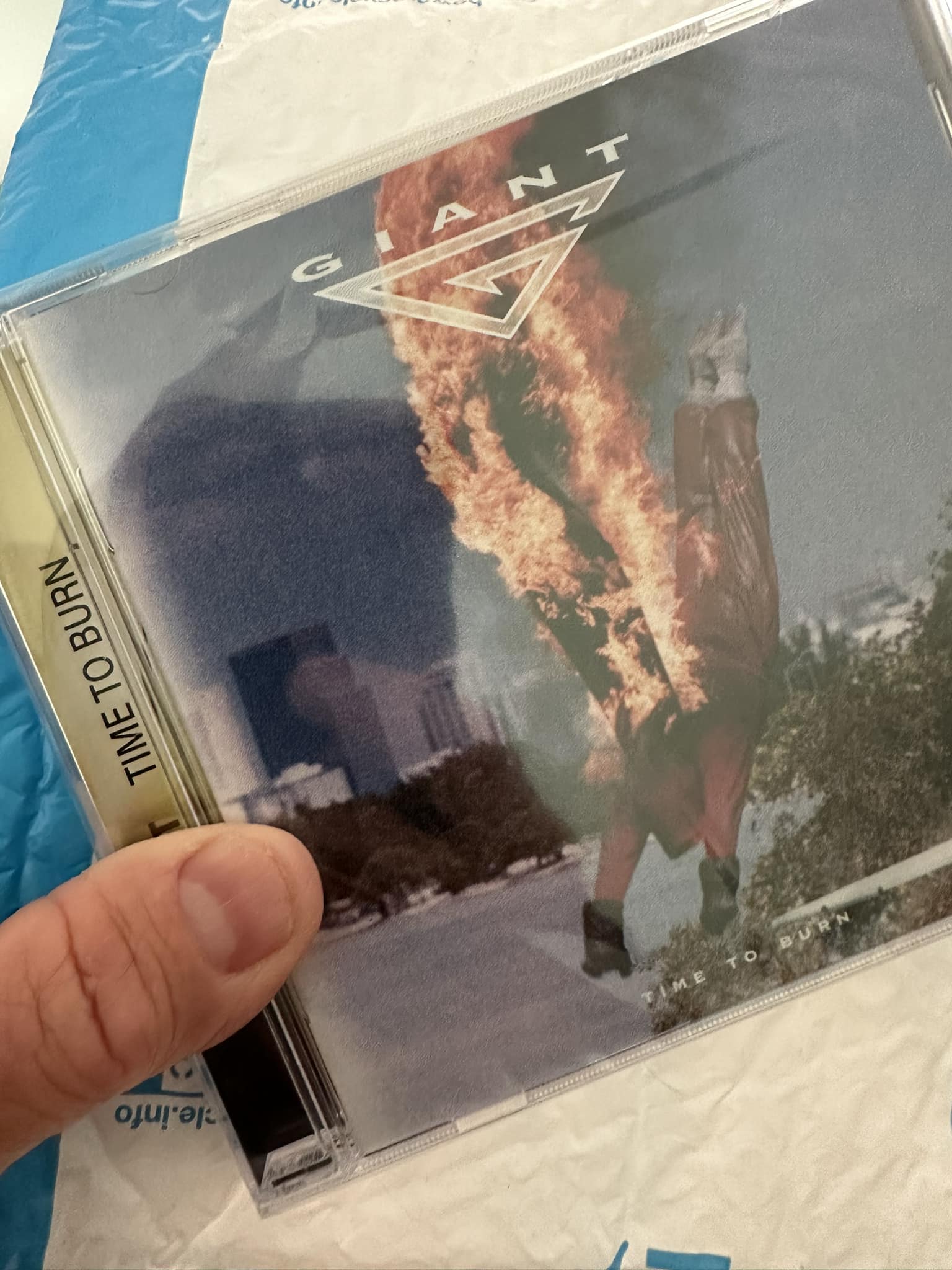 Why hasn't Rock Candy Records reissued Giant's Time to Burn CD?