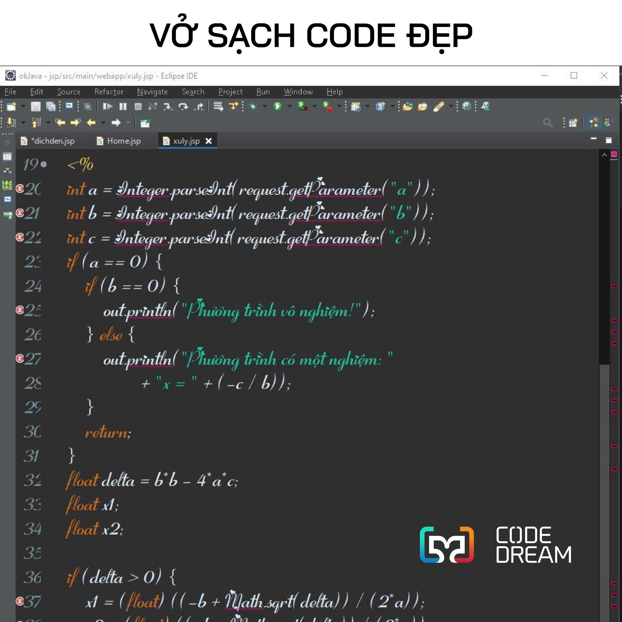 Vở sạch code... - Code Dream - Where Your Dreams Come True | Facebook