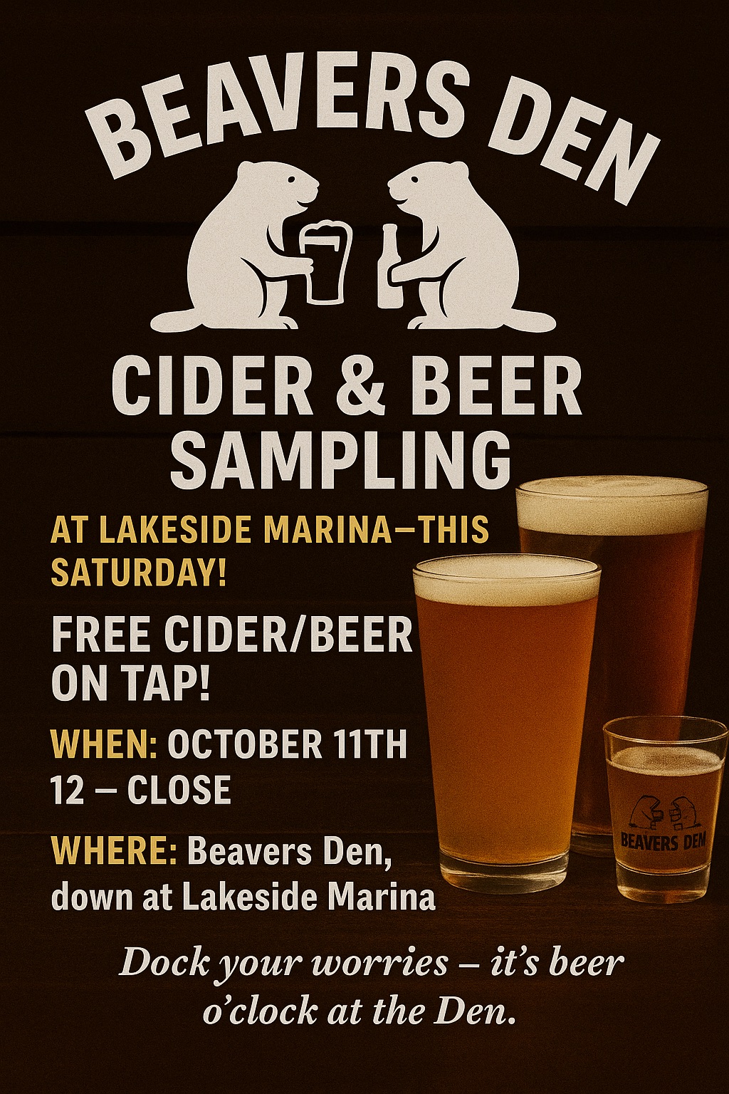 Cider and Beer Sampling