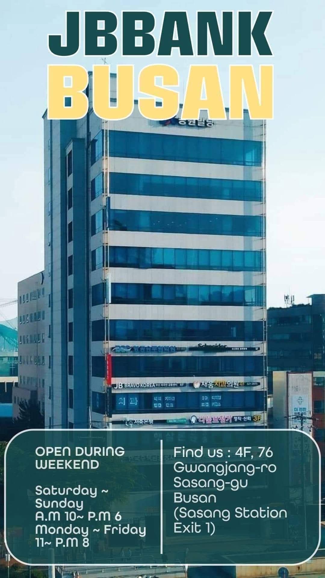 JB Bank Philippines | Busan