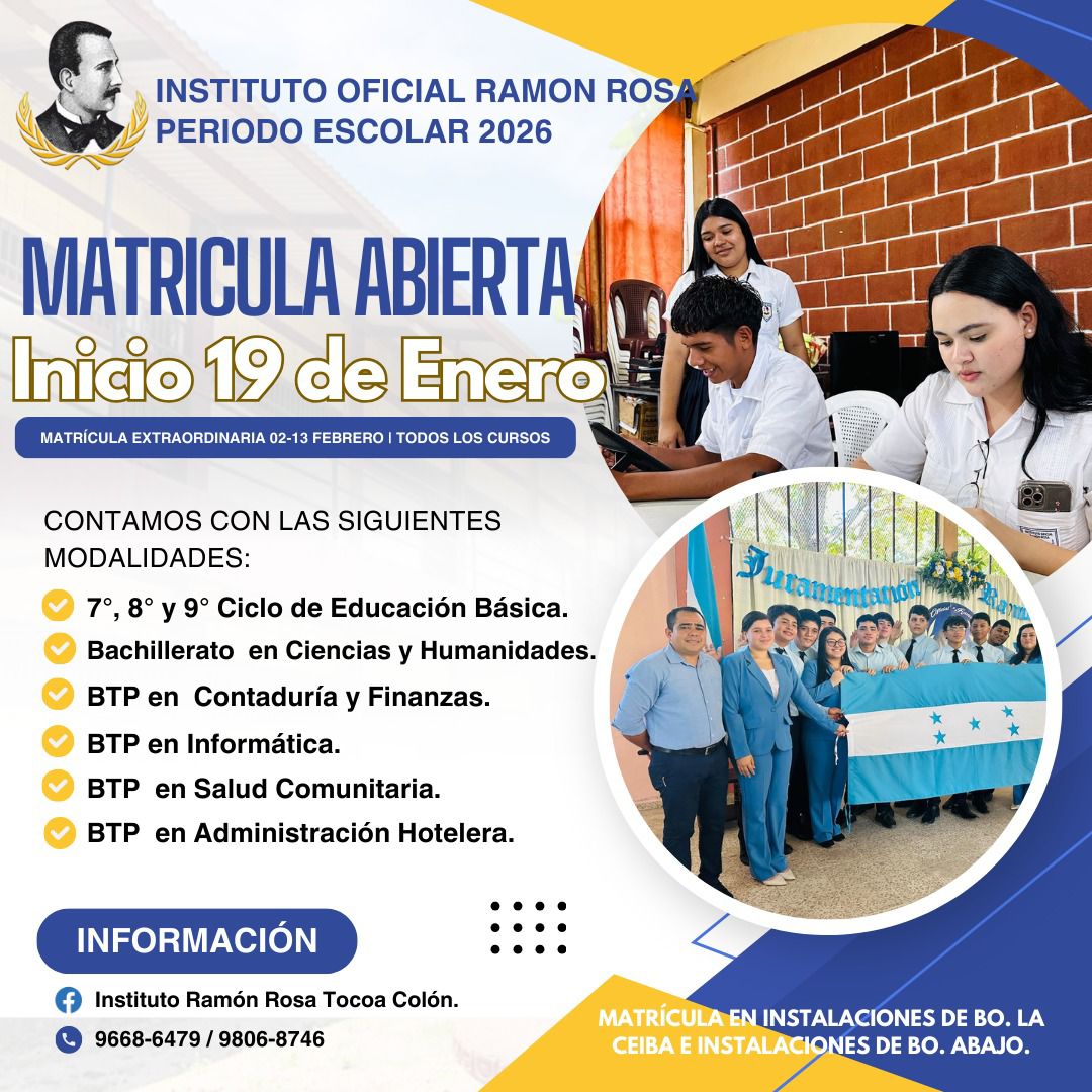 Instituto Ramón Rosa Tocoa Colón