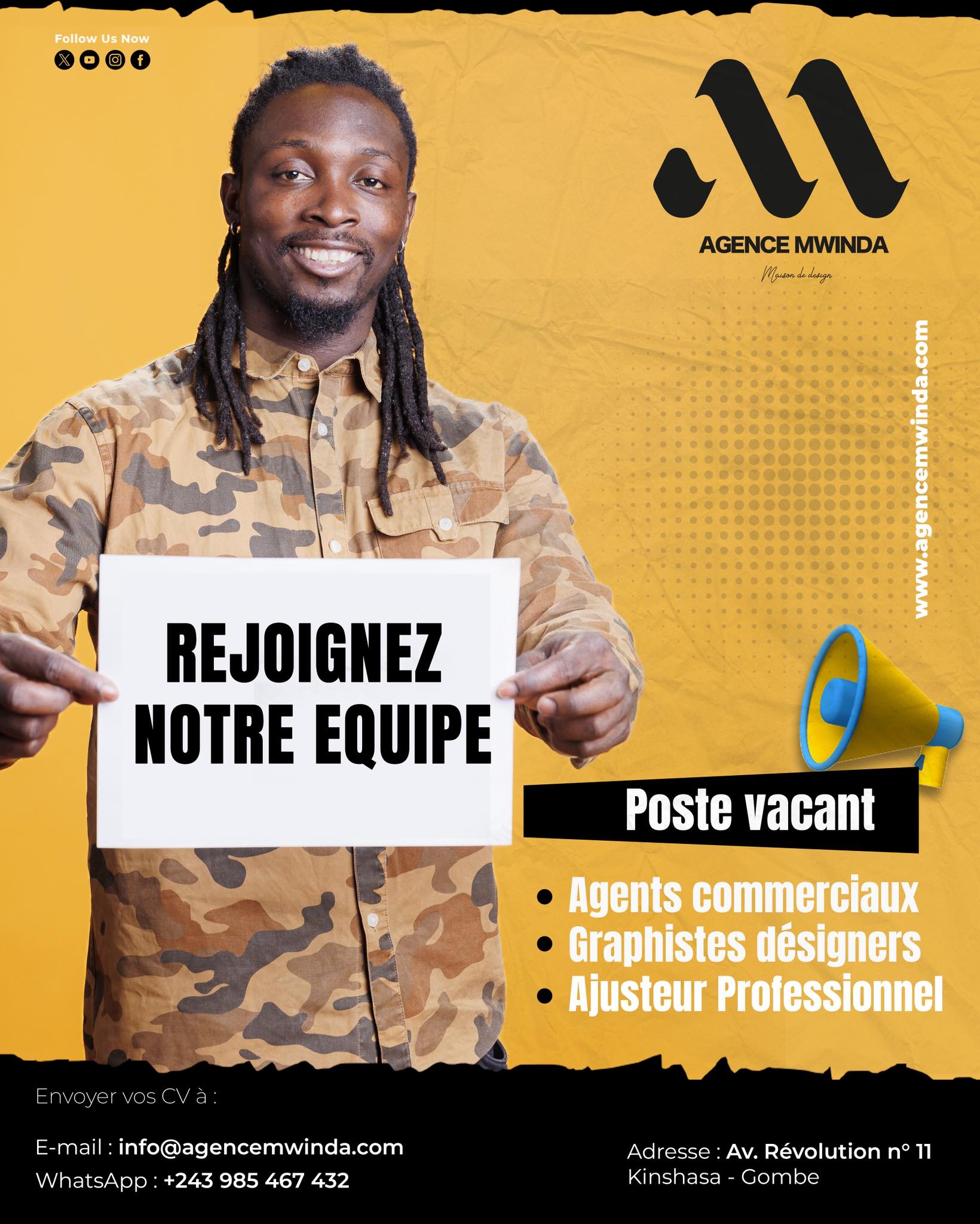 Groupe Agence Mwinda | Kinshasa
