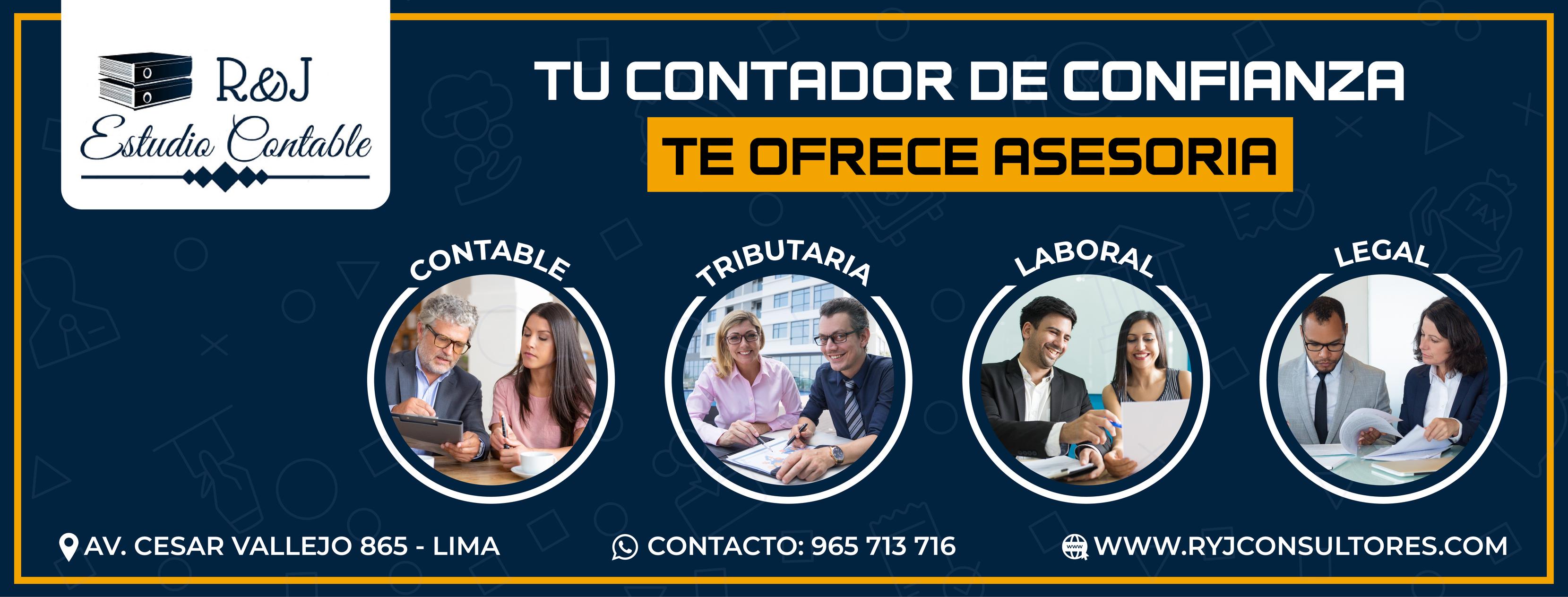 Consultores contables R&J SAC | Lima