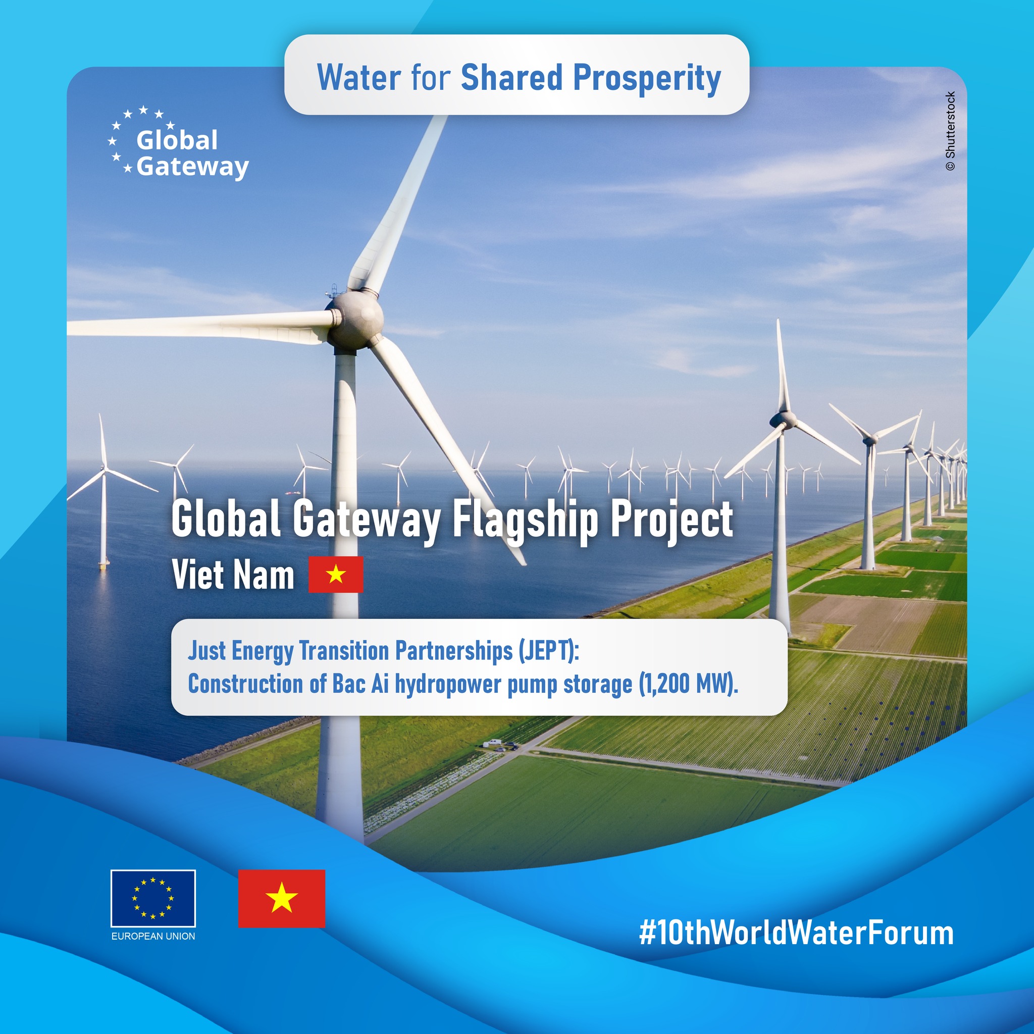 Can we use water to combat climate change? 🤔 Absolutely! With water and climate change being some of the main topics at the 10th World Water Forum, let us introduce you to