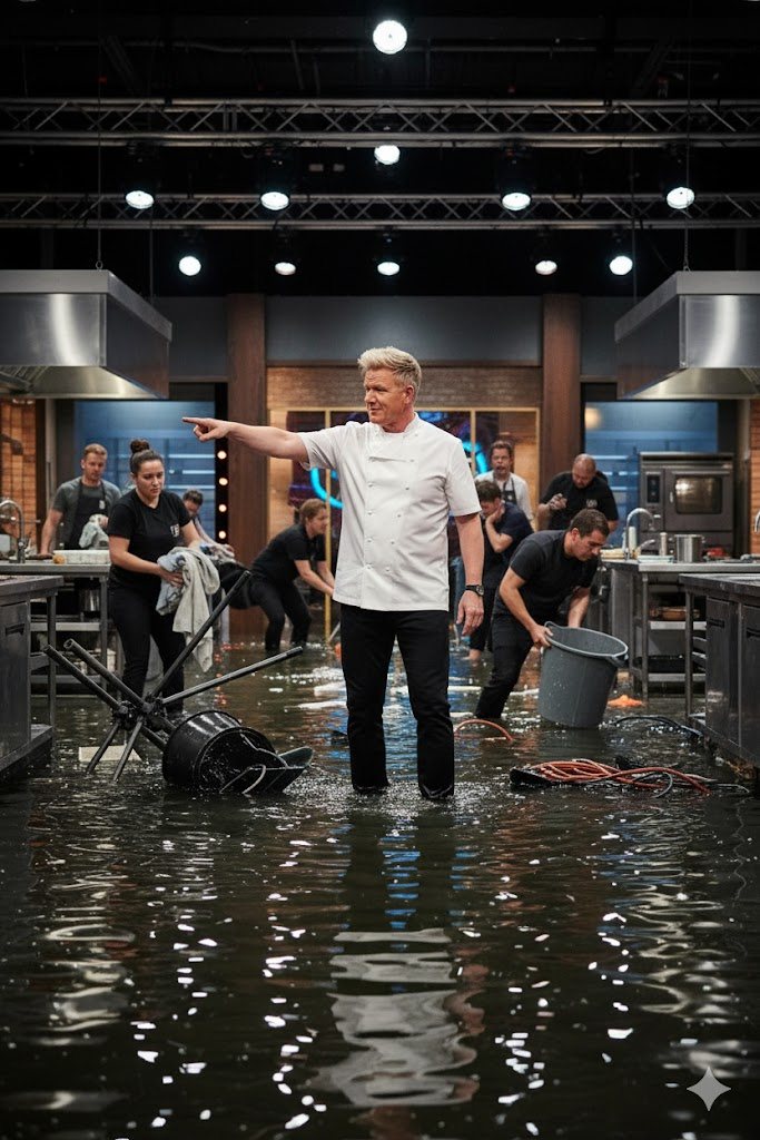 ad12369949 - “The Kitchen Flooded — Literally”: Gordon Ramsay’s New ...