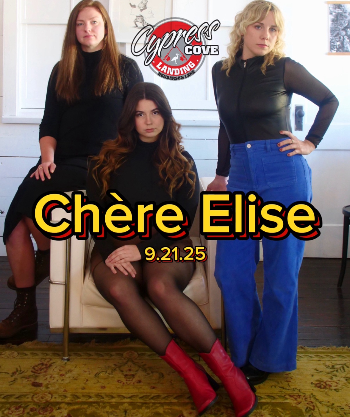 Chère Elise avec Steve Riley @ the Big Deck Dance