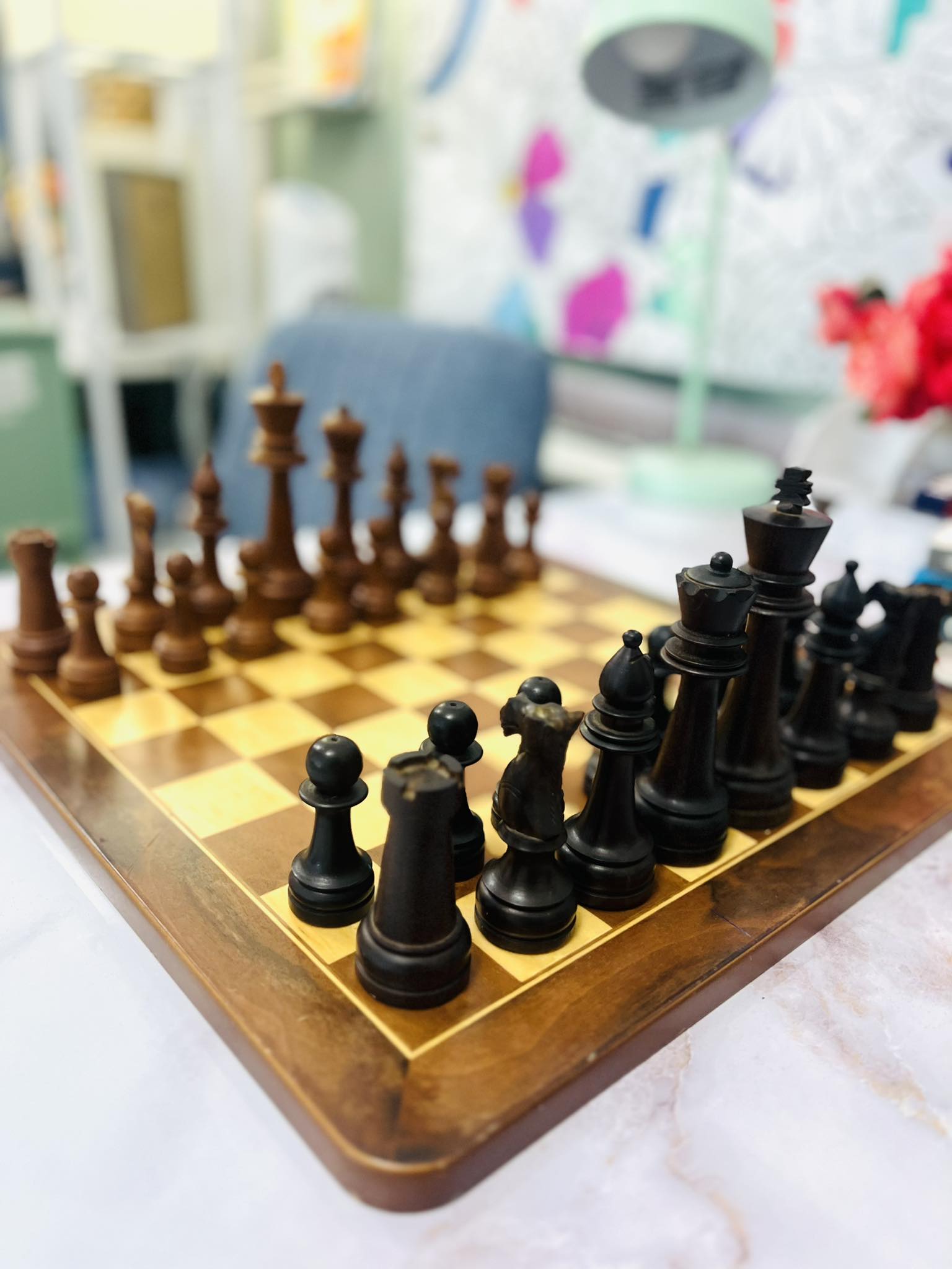 Mrs. - Why do I keep a chess board in my classroom? Because “checkmate ...