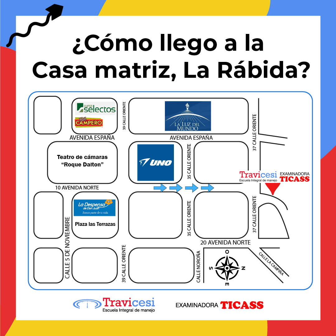 Escuela - ¿No sabes como llegar a nuestra Casa Matriz🤔? Estamos ...