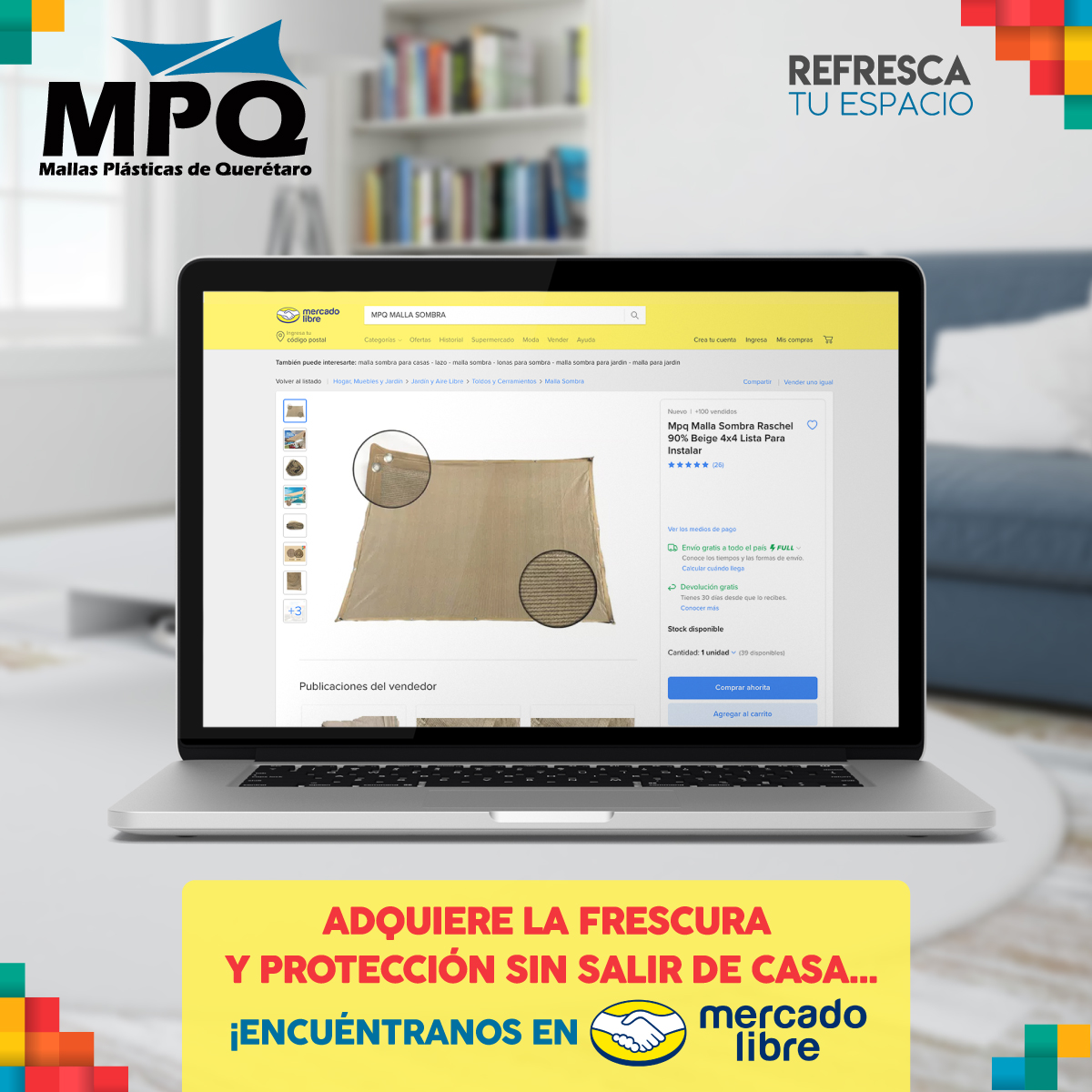¡La sombra perfecta... - MPQ Mallas Plásticas Querétaro | Facebook
