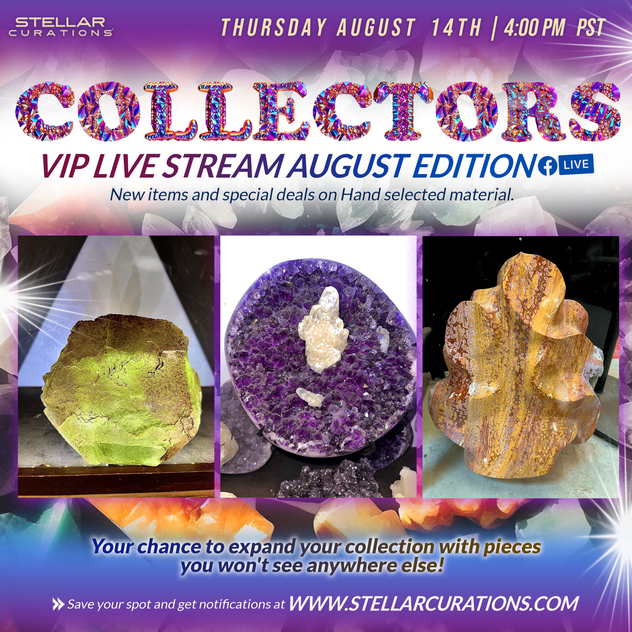 Stellar - 🌟 Collectors, get ready! 🌟 Our VIP Collector's Feed – August ...