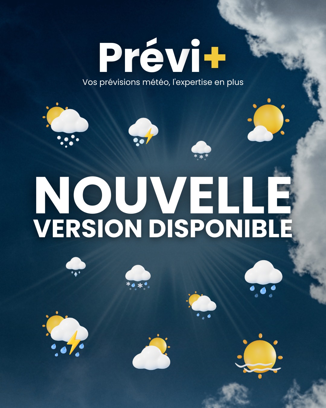 E-Meteo Service - >> Une nouvelle version de l'application... | Facebook
