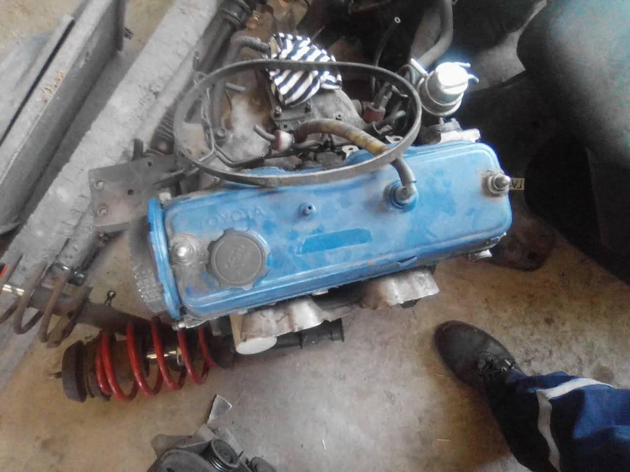 Toyota Tazz engine cosa bakkie side pocket engine ford bantam rocam ...