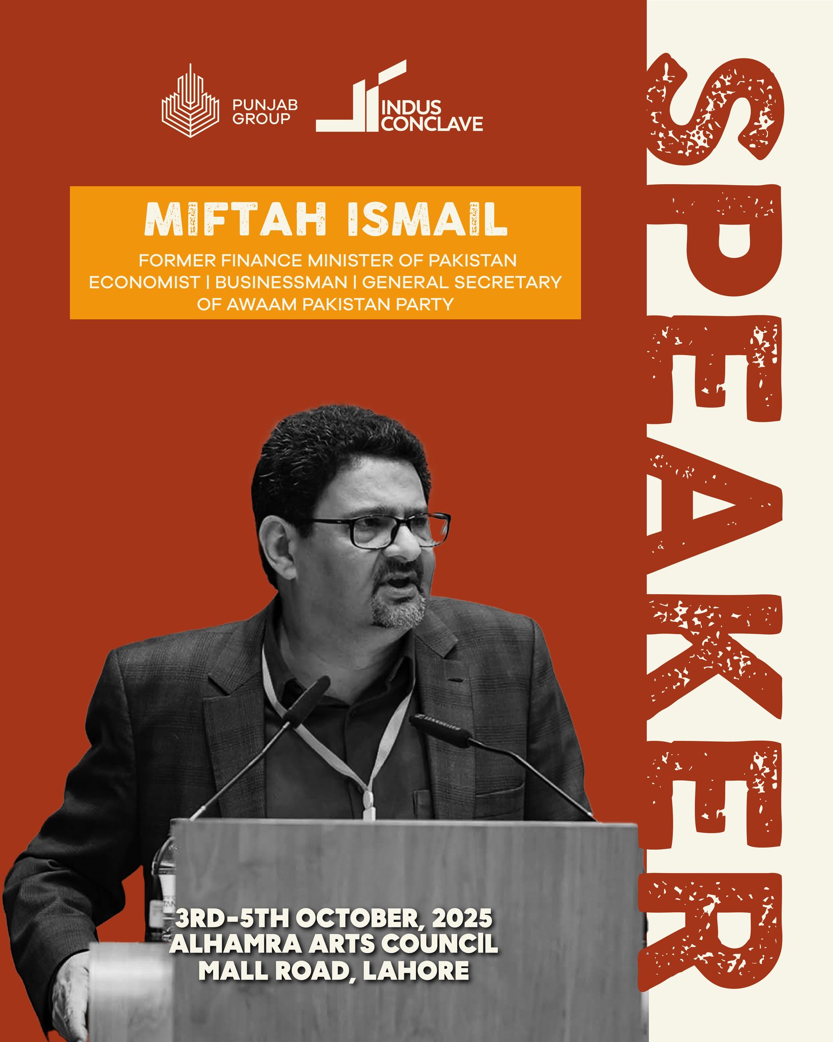 Indus - Indus Conclave is delighted to feature Miftah Ismail, economist ...
