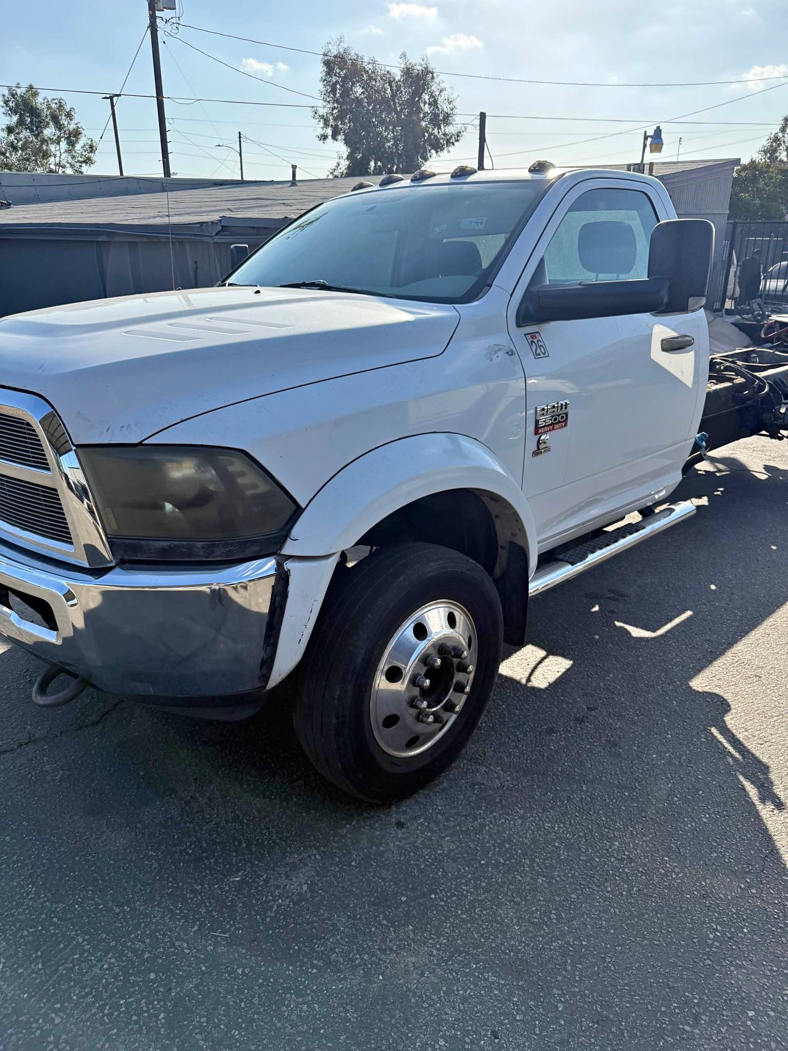 2011 Dodge Ram 5500 Regular Cab & Chassis · ST Cab & Chassis 2D ...