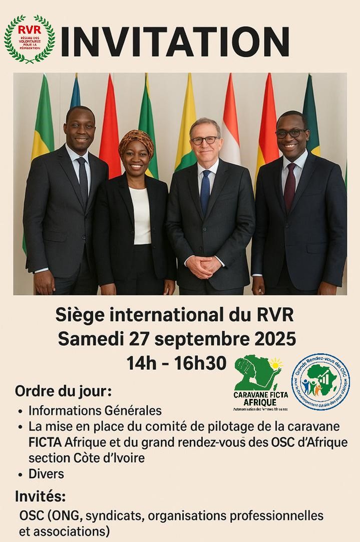 RVR officiel - COMMUNIQUÉ OFFICIEL Mise en place du comité... | Facebook