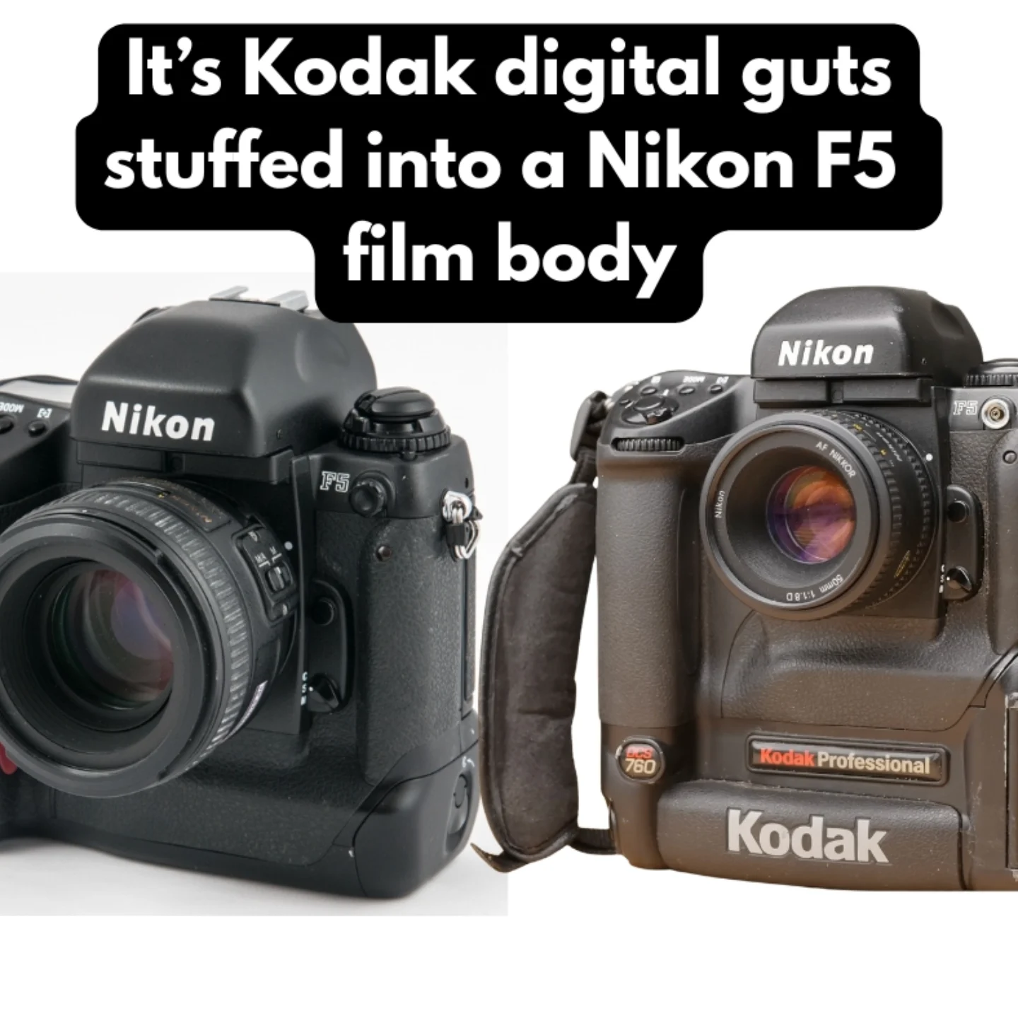 A look back at the Kodak DCS 760, the Kodak DSLR based on the