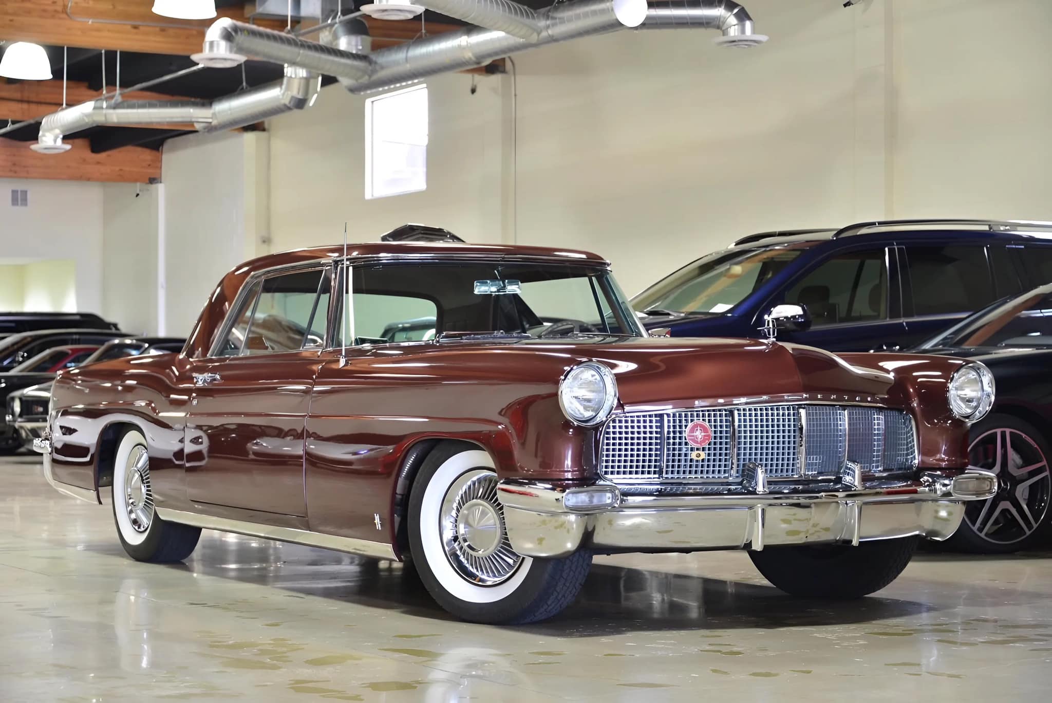 1956 Continental Mark II green diecast model
