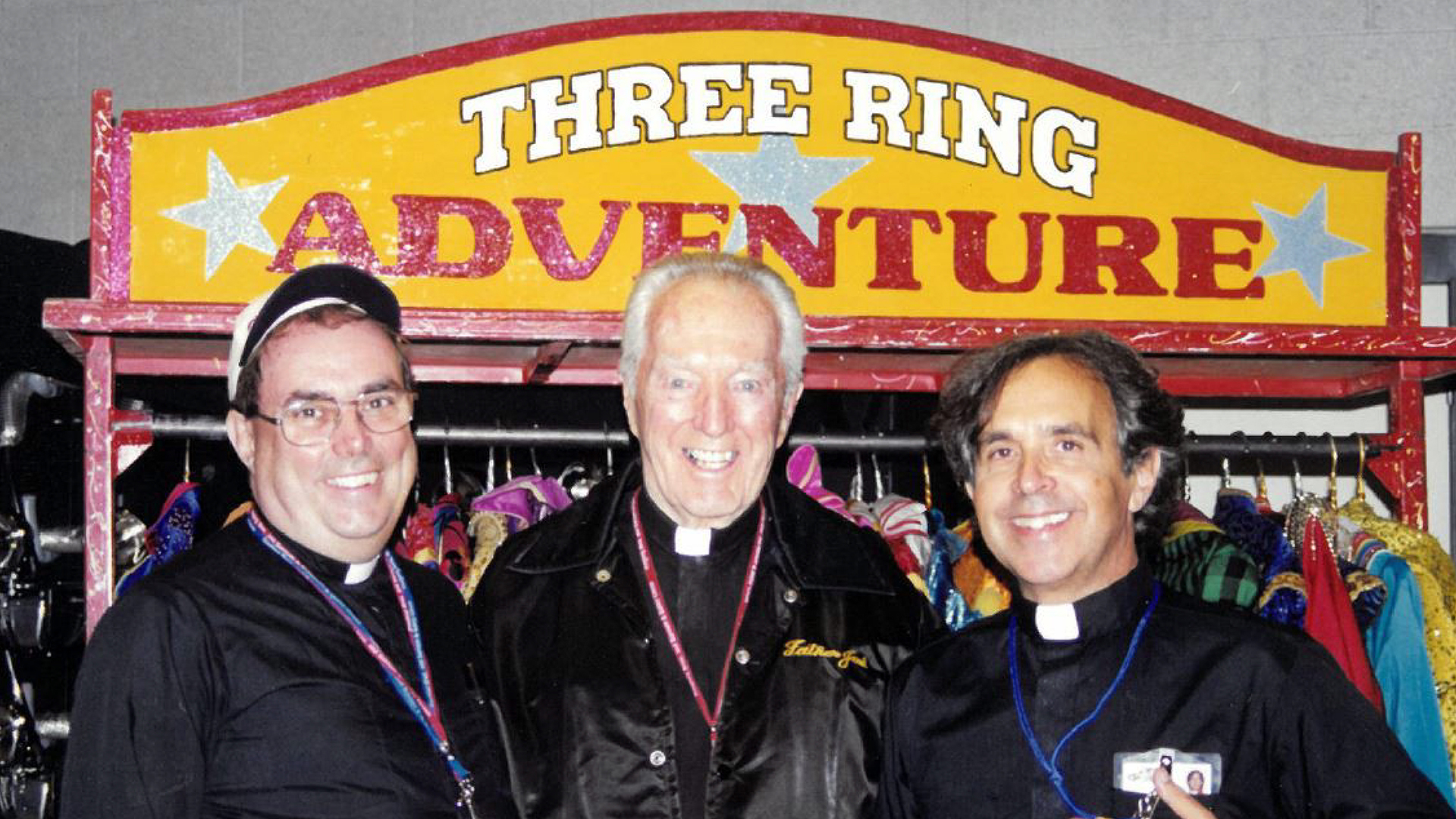 Circus - Father Jerry Hogan (left) and Reverend David Tetrault (right ...