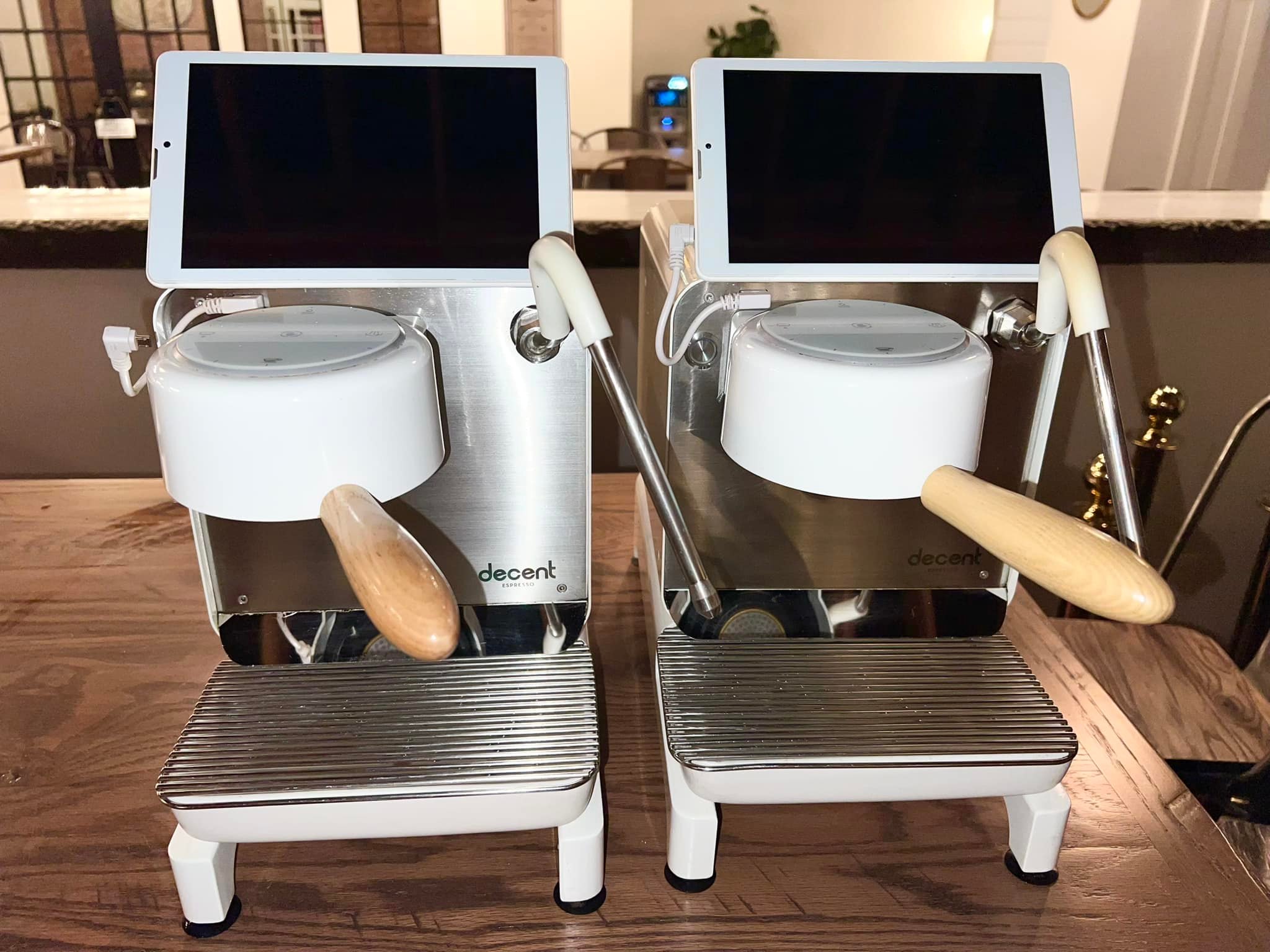 De1xl espresso machine white color options