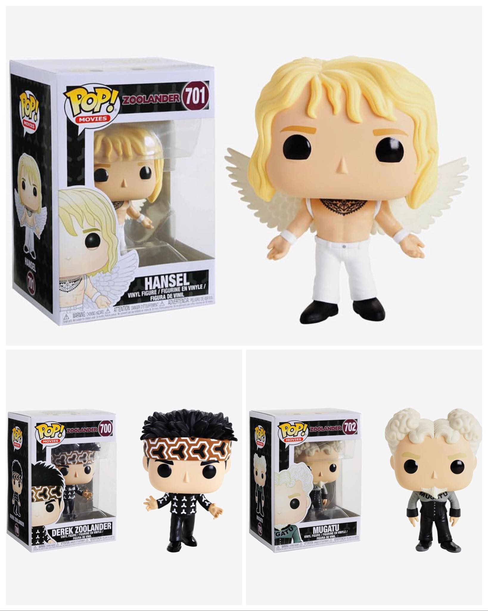 A look at the Zoolander POPs in box Pre-order ▻ funko.link/Zoolander