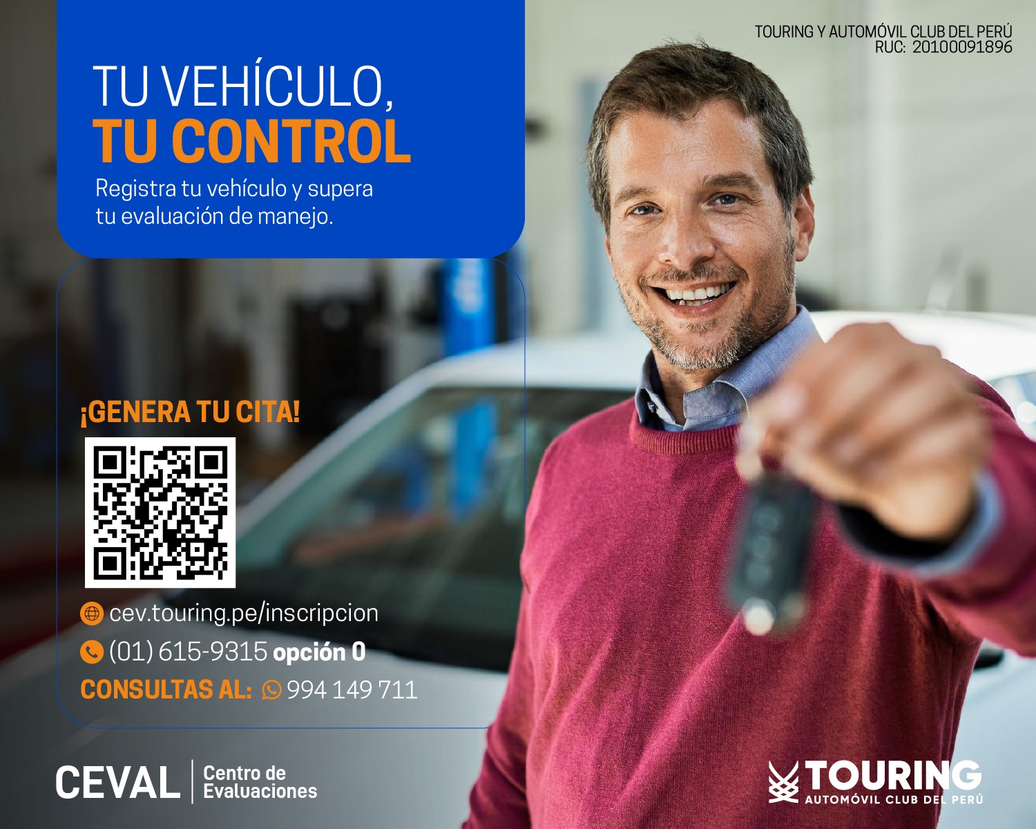 👉 Ven a dar tu cita con tu... - Touring Centro de Evaluación | Facebook