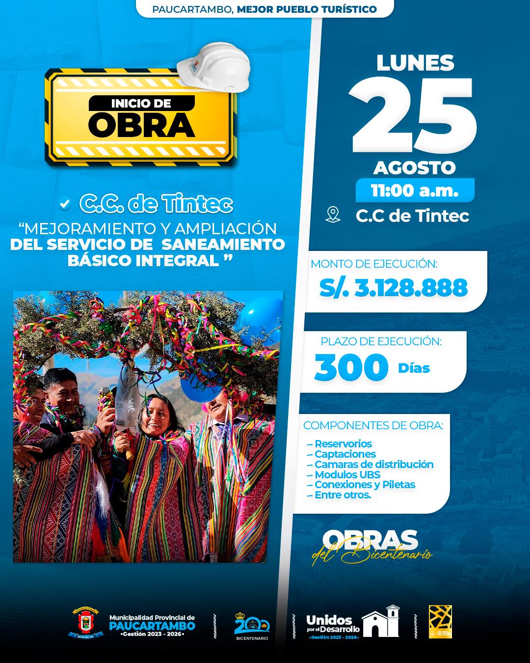 Municipalidad - #UnidosPorElDesarrollo | INVITACIÓN A CEREMONIA DE ...
