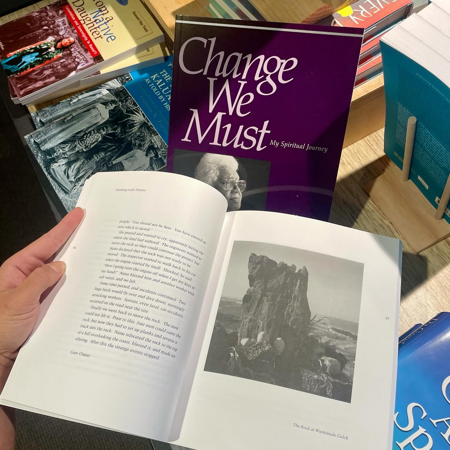 Change We Must by Nana Veary back in stock at Native Books