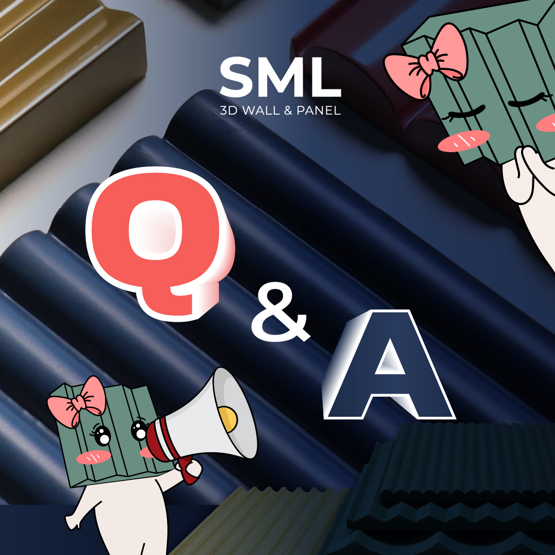 📌 🧐 รวม Q&A... - SML : 3D Wall & Panel ผนังตกแต่งสำเร็จรูป | Facebook