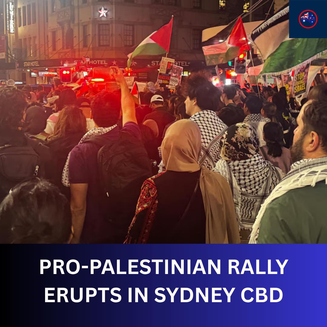 Cuddle - 🇵🇸 SYDNEY PRO-PALESTINIAN RALLY ENDS WITH POLICE RESTRAINTS ...