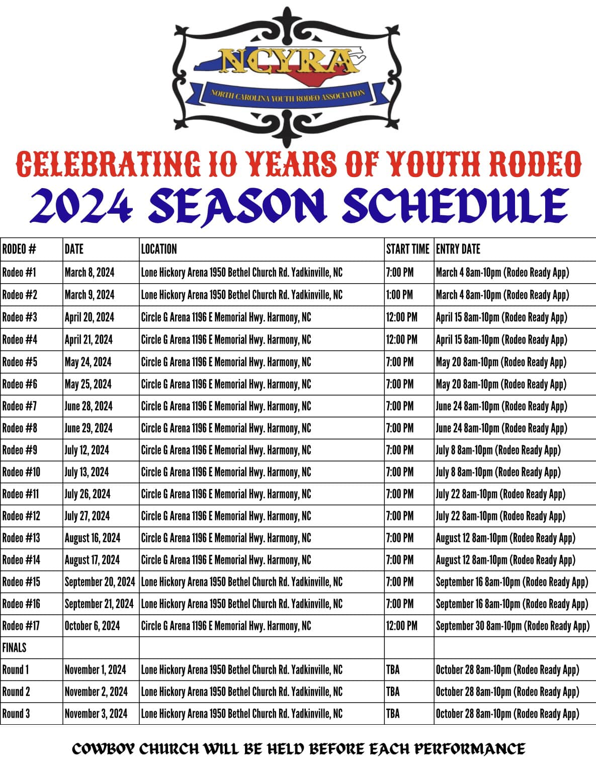 💥Here is the... - North Carolina Youth Rodeo Association | Facebook