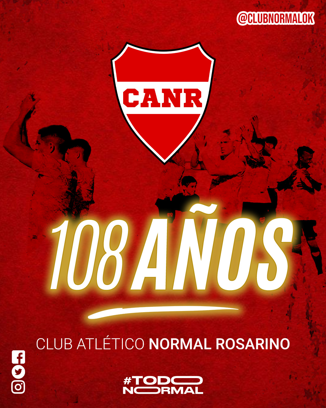 🥳 ¡FELICES 108 AÑOS! 🇦🇹 Celebramos... - Club Normal Rosarino