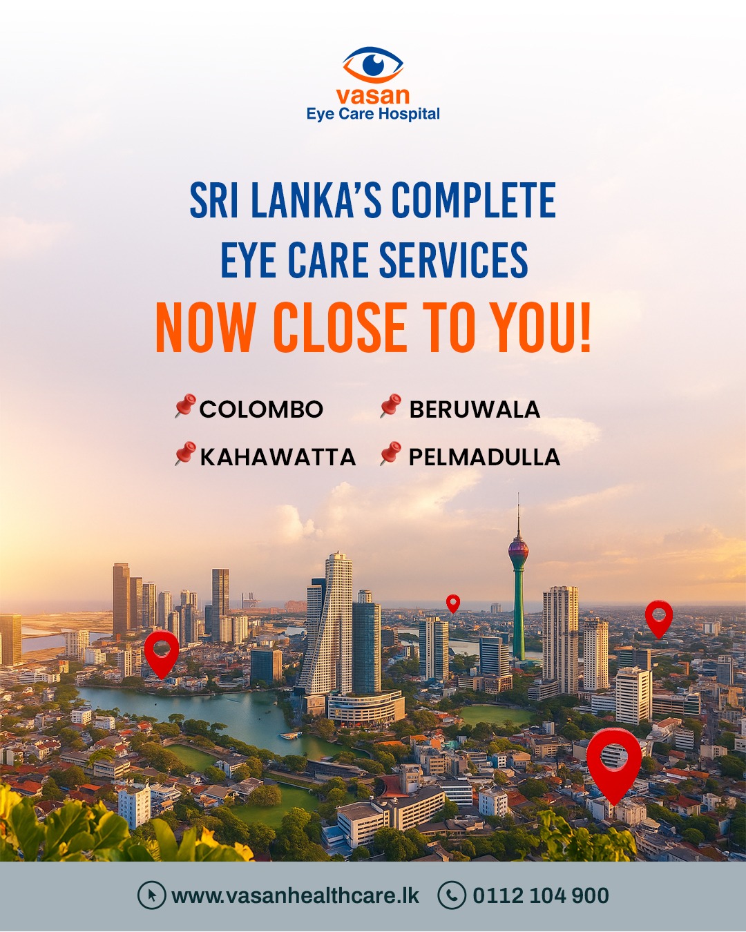 Sri Lanka’s complete eye care... - Vasan Healthcare Sri Lanka | Facebook