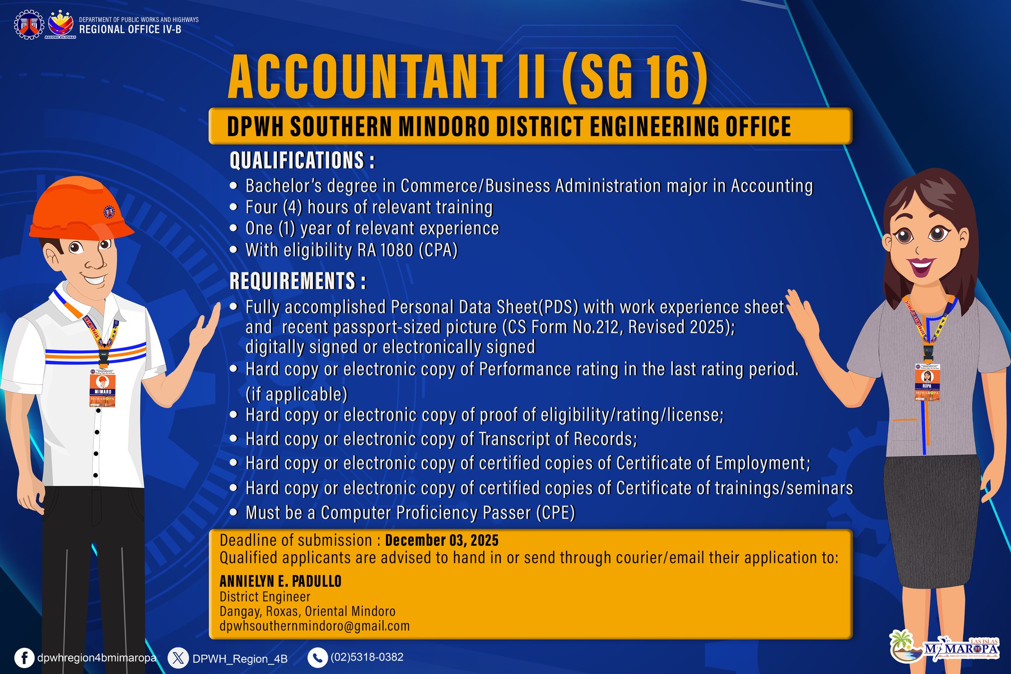 DPWH - Mimaropa Region added a... - DPWH - Mimaropa Region