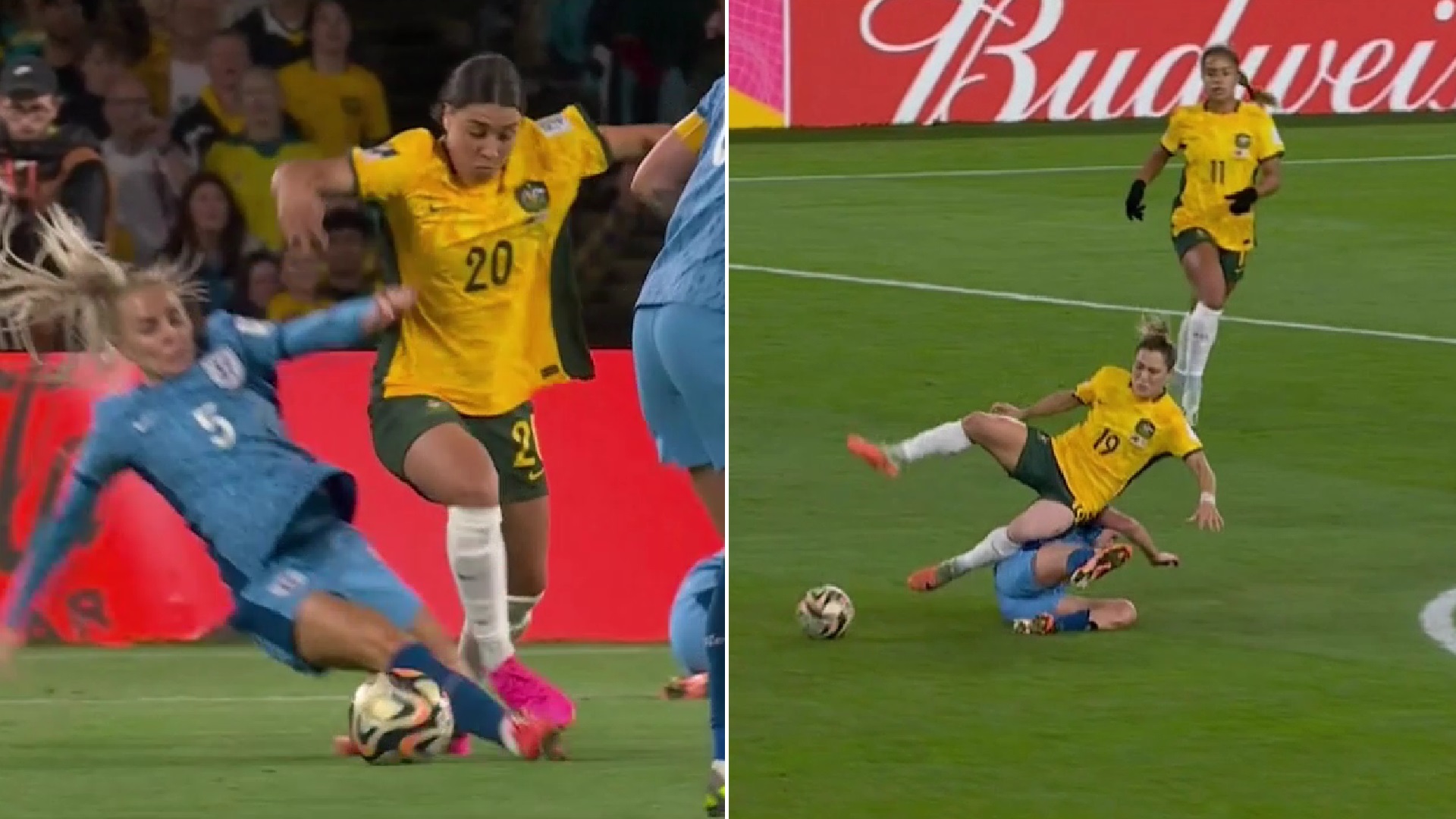 The Roar - England made their plan for Sam Kerr clear just 10 minutes ...