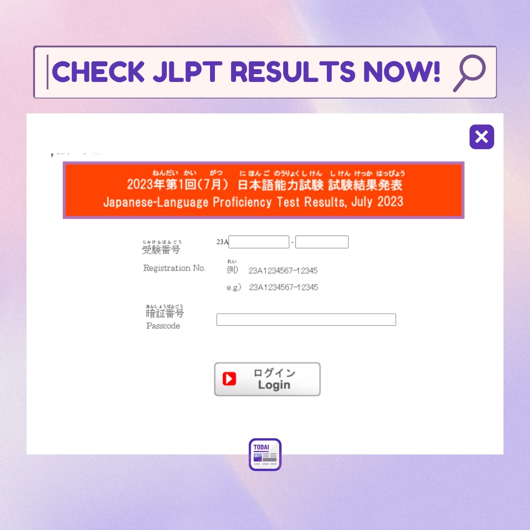 my jlpt login