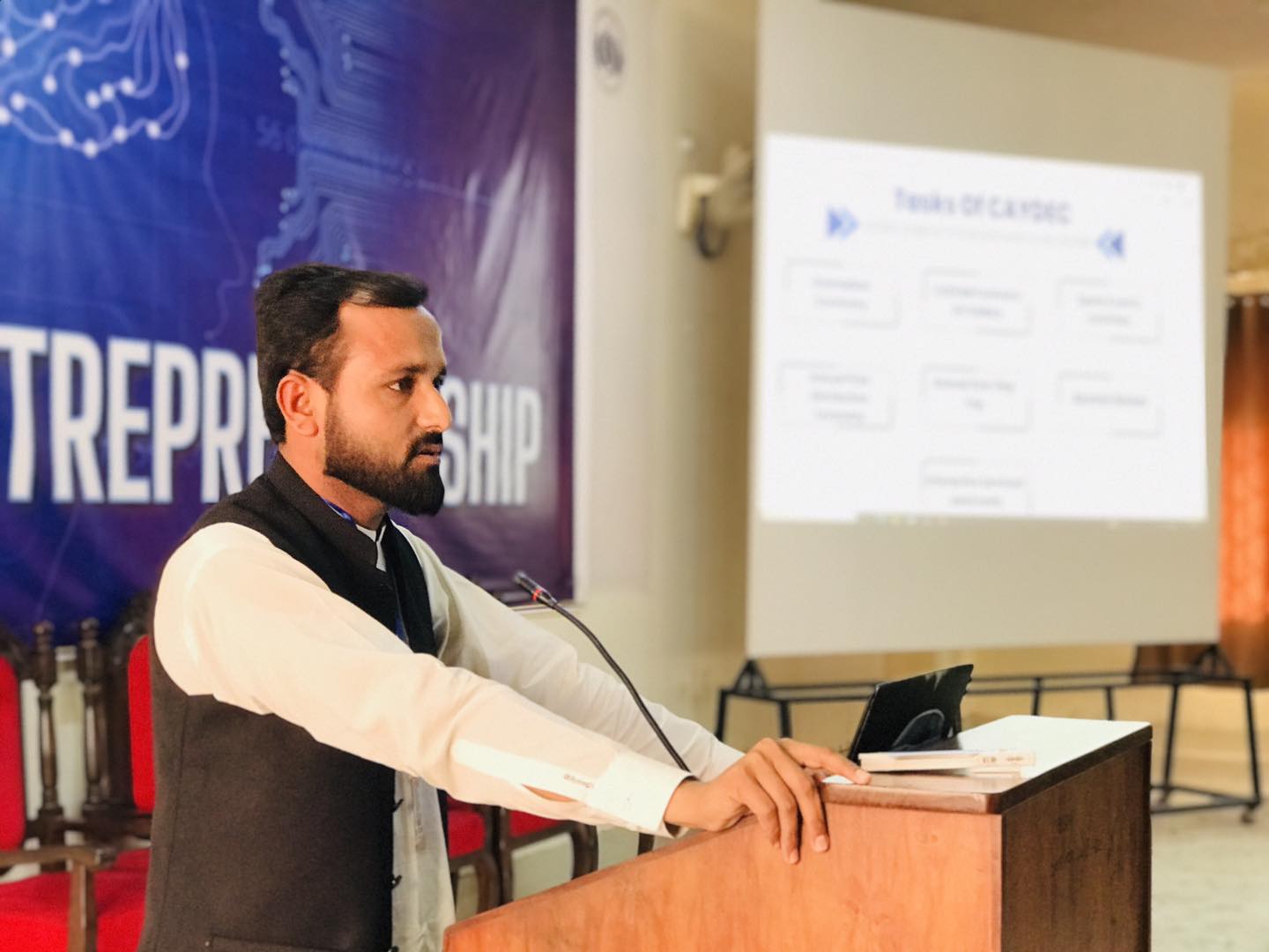 President Yasir... - CAYDEC-CASPAM Youth Development Council