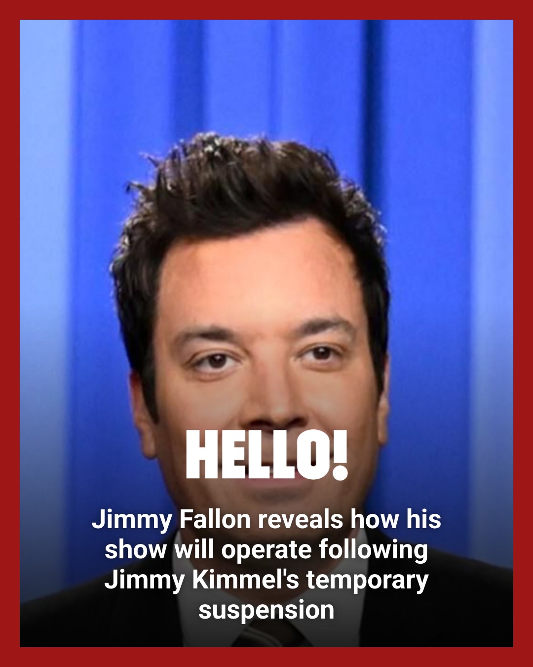 HELLO US - Jimmy Fallon revealed how his show The Tonight... | Facebook