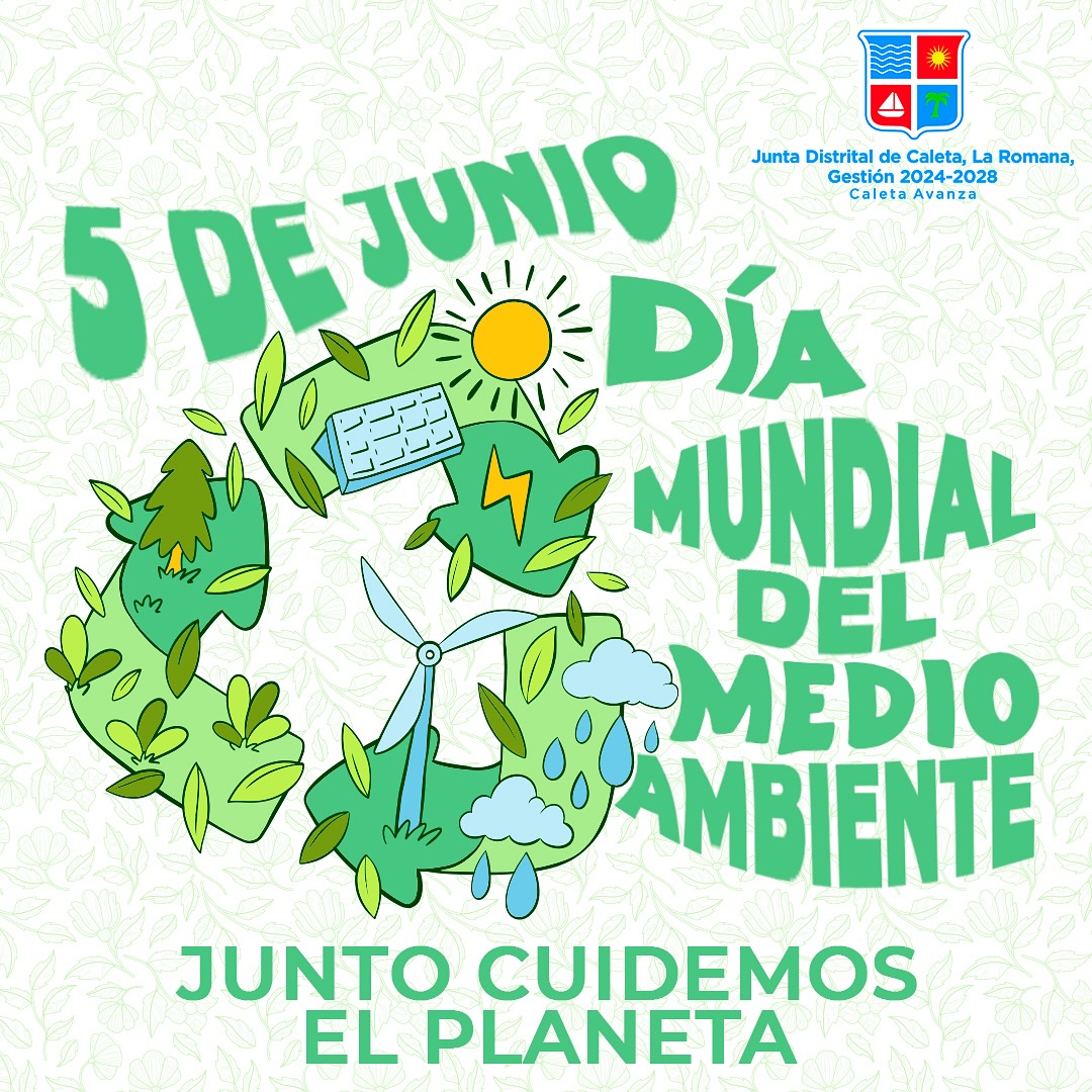 5 de junio se celebra el Día... - Distrito Municipal Caleta