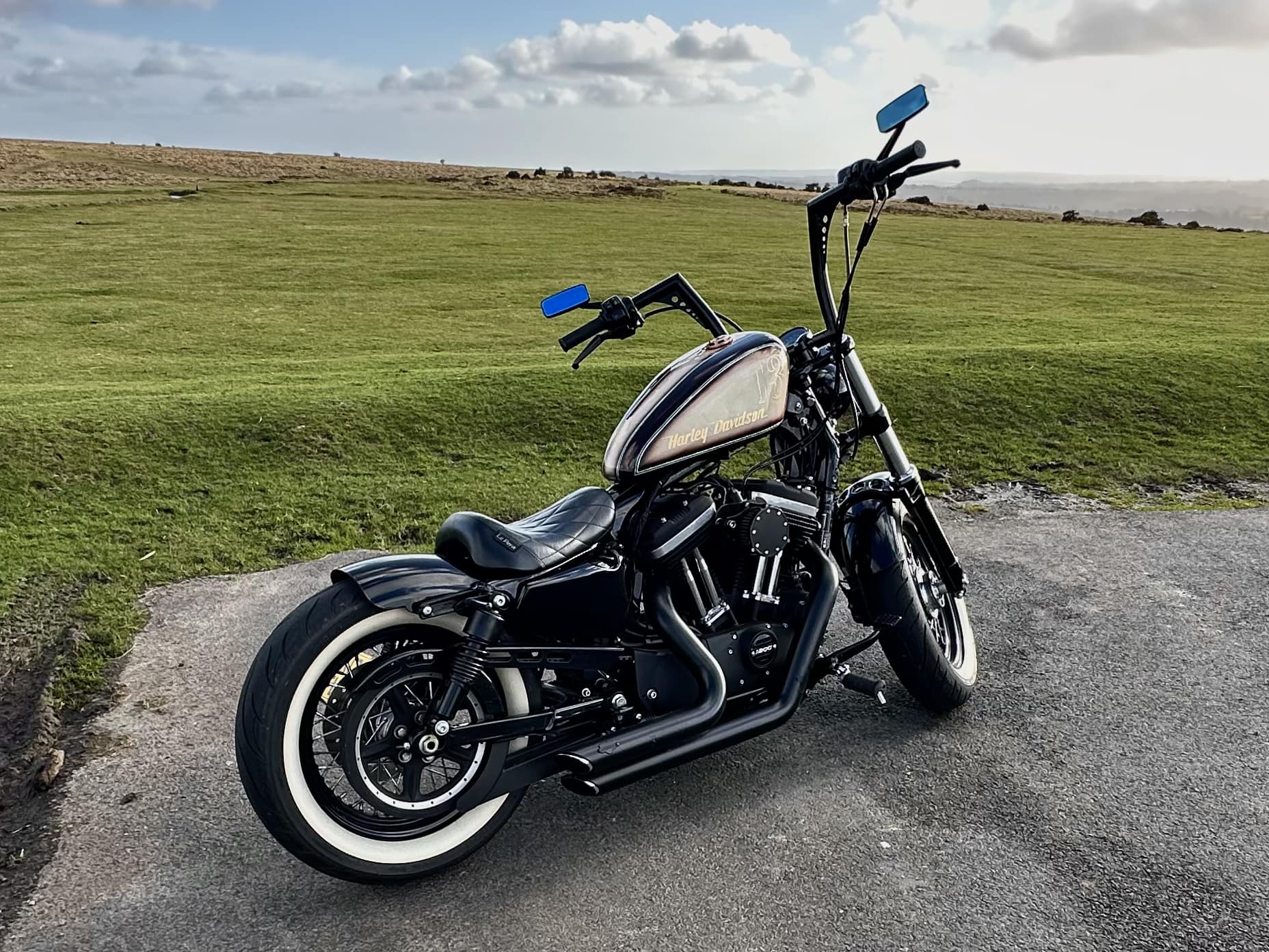 What front lights and fairings for a bike with a Le Pera seat and 