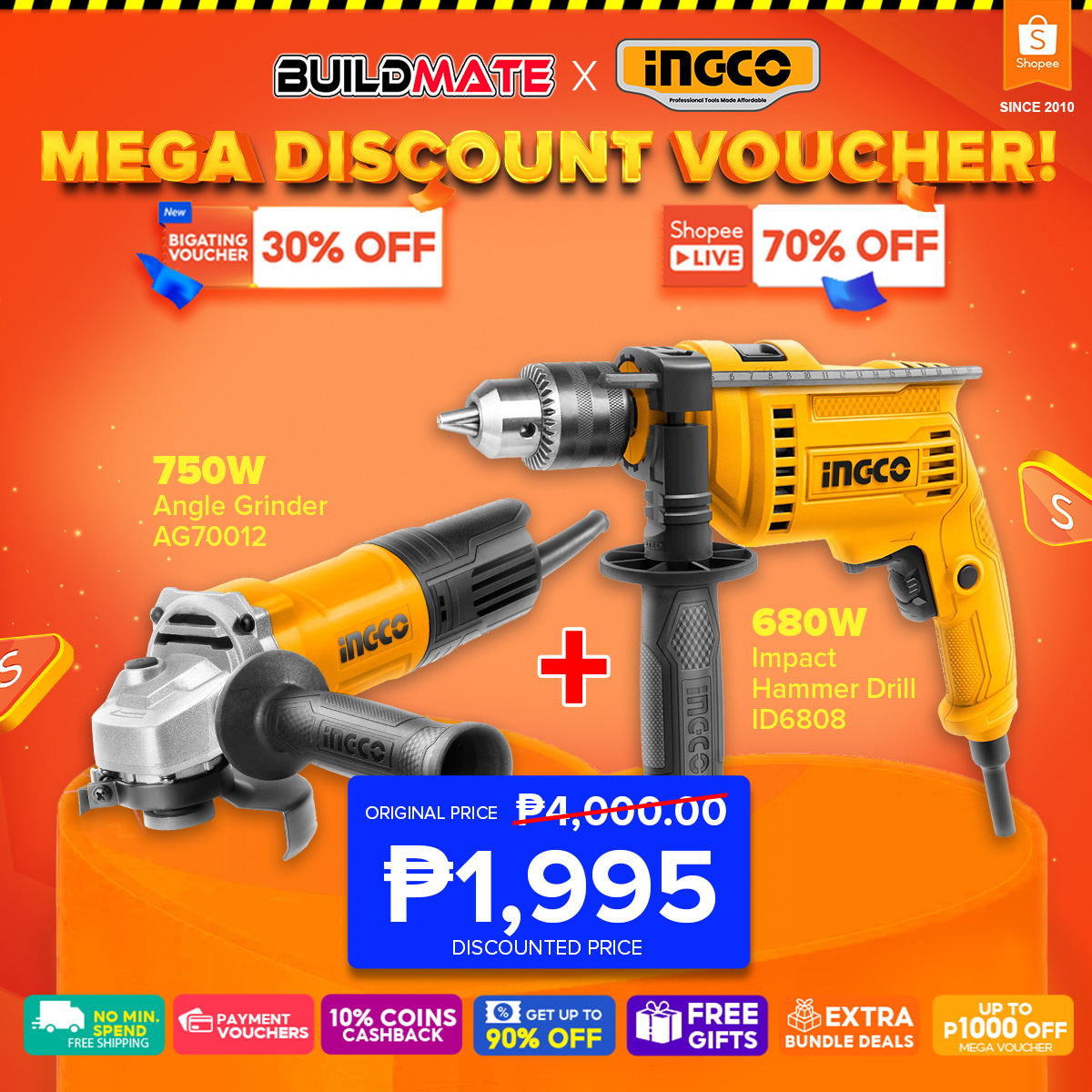 Buildmate - MURA NA MAS PINAMURA PA! 😎🔥 Our best sellers...
