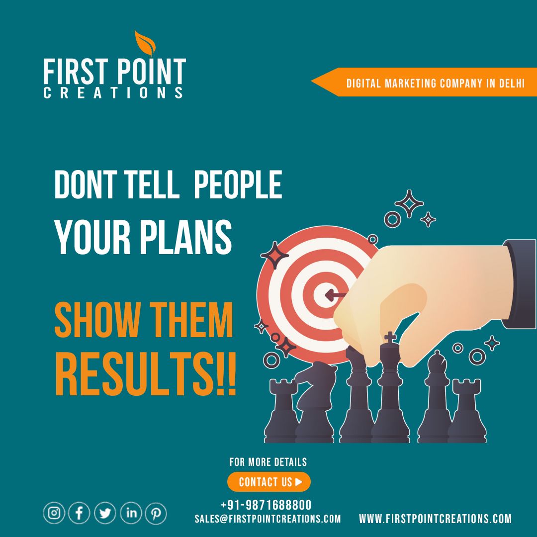 Our digital marketing agency... - First Point Creations