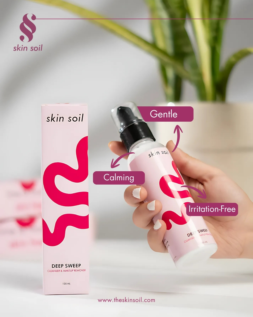 Skin - Gentle yet powerful SkinSoil’s Deep Sweep Cleanser is designed ...