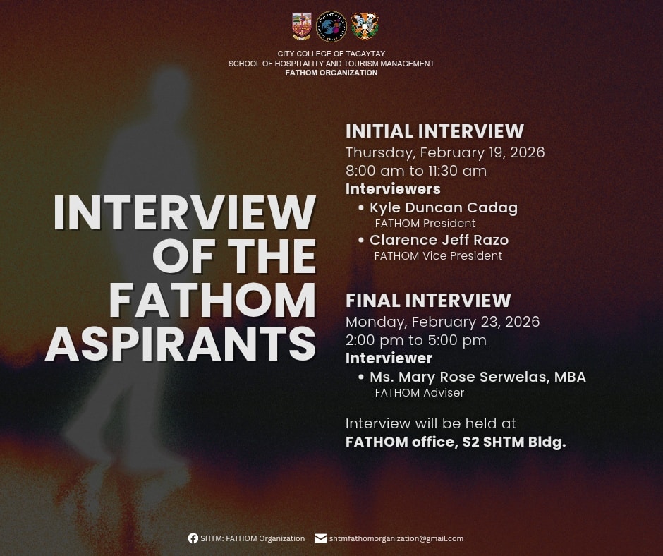 Mabuhay! Attention all... - SHTM: FATHOM Organization | Facebook