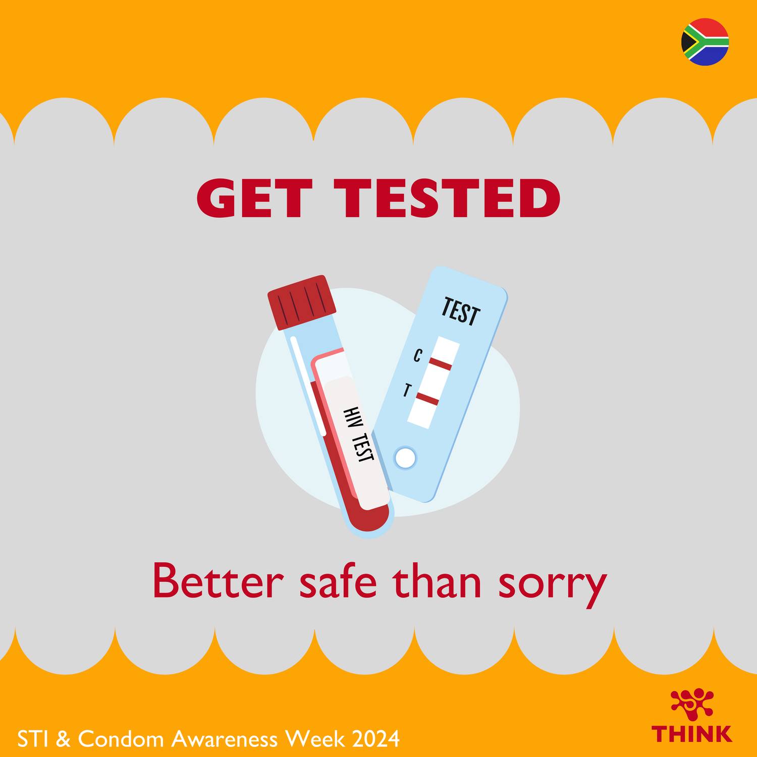 💉 Testing is Caring 🤗 Testing for... - THINK South Africa