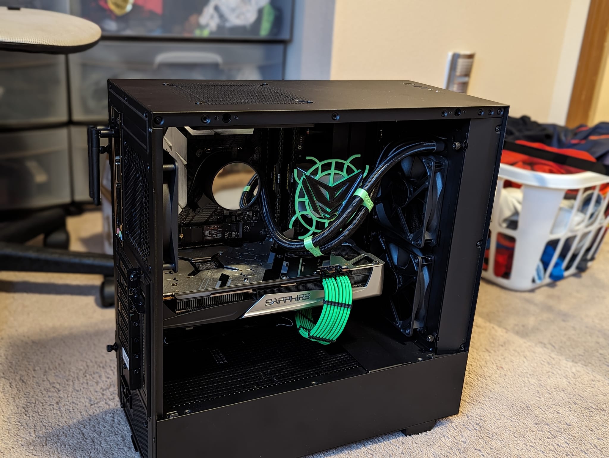 Gaming PC build for 11-year-old son with i7 8700k and RX 5700xt