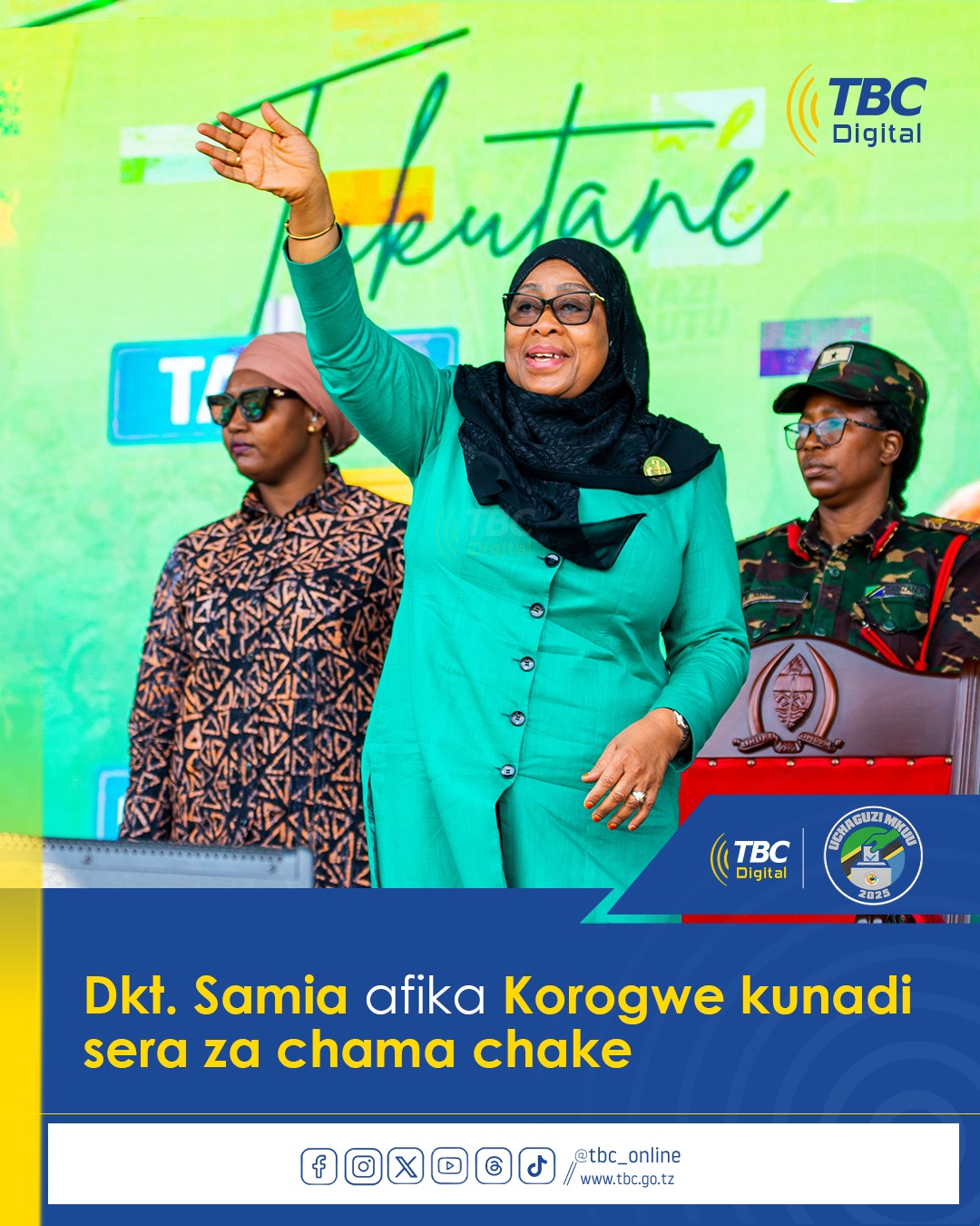 TBConline - Mgombea Urais wa Jamhuri ya Muungano wa... | Facebook