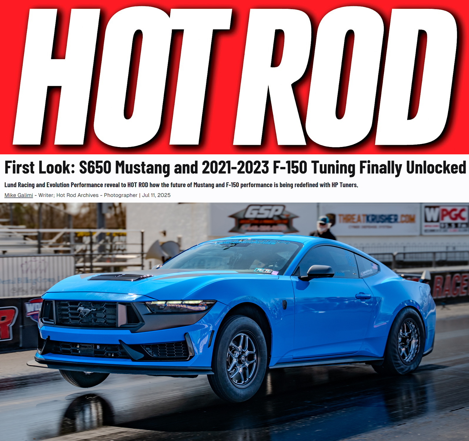 Mod Motor Mustangs - Racer of the day: Keith Rhea and Wonder Racing ...